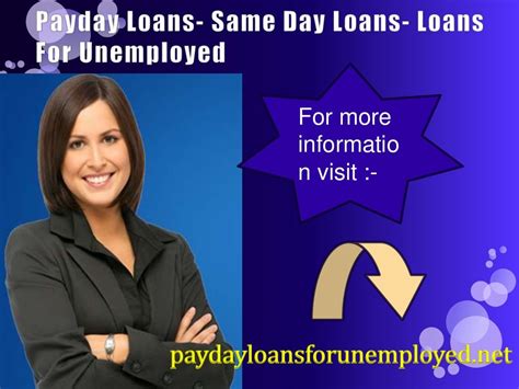 Unemployed Payday Loan Risks